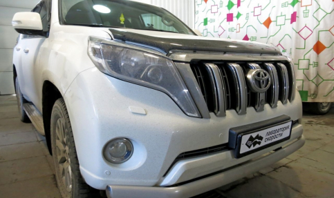 Чип-тюнинг с отключением клапана EGR на Toyota Land Cruiser Prado 150 3.0d 173hp 2014 года выпуска