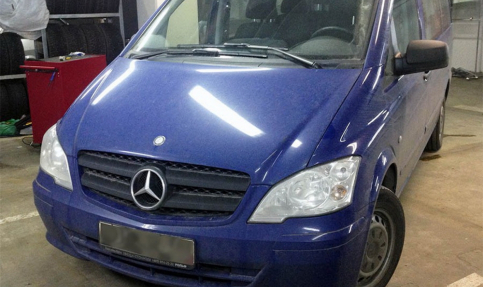 Чип-тюнинг Mercedes-Benz Vito 111  2.2CDI 116hp 2012 года выпуска