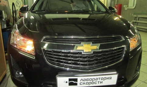 Чип-тюнинг Chevrolet Cruze 1.4 turbo AT 140hp 2014 года выпуска